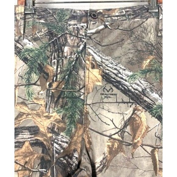 Realtree Men's Camouflage Hunting Cargo Pants XXXL 48/50 Adjustable Hem - Picture 2 of 12